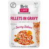 Brit Care Fillets In Gravy su lašiša, 85 g