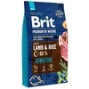 Brit premium by nature adult sensitive su ėriena ir ryžiais - sausas maistas šuniui - 8kg