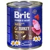 Brit Premium by Nature konservai šunims kalakutiena with Liver 800g