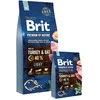 Brit premium by nature light - sausas maistas su indykiem i owsem suaugusiems šunims su nadwagą - 15 kg