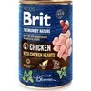Šunų Maistas - Brit Premium By Nature Vištiena Ir Širdelės 400g