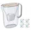 „Brita Style Essential“ filtro ąsotis + 4 „Maxtra Pro Pure Performance“ filtro kasetės (smėlio spalvos)