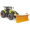 Bruder Ata BRUDER traktor Claas Axion 950+pług d/niegu 03018