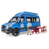 Bruder Ata BRUDER Sprinter Camper mėlyna+fig+akces 02684