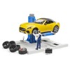 Bruder Ata BRUDER bworld automobilių aptarnavimo centras + bruder Roadster