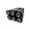 Bstech Folia stretch Staples Folia stretch juoda 23mic 3,0kg x 6 BOX