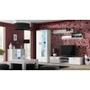 Cama Meble Komoda - SOHO S7 120 cm Balta/Balta Blizgi