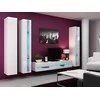 Cama sieninė lentyna VIGO NEW 180/40/30 (spalva: balta/blizgi balta)