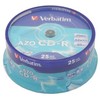 Verbatim Cd-r 52x 700mb 25p cb galima 43352