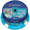 Verbatim Cd-r 52x 700mb 25p cb printable 43439