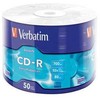 Verbatim Cd-r 52x 700mb 50p sp papildoma apsauginė plėvelė 43787