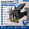 Solarna Saulės energija varoma manekeno kamera, mirksintis diodas, judesio jutiklis, LED apšvietimas, nemokamas lipdukas, SOL1800S/B