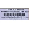 Claroc HDMI 2.1 AOC 8K 120Hz 15,0m