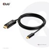 CLUB 3D CAC-1334 HDMI į USB Type-C 4K60Hz aktyvus M/M 1,8 m kabelis