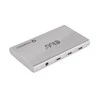 Club 3D I/O HUB 5in1 Thunderbolt Sidabrinis