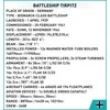 COBI Tirpitz karo laivas konstruktorius 1:300, 2810 detalių