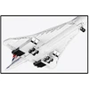 Cobi Klocki samolot concorde g-bbdg 518 dalys