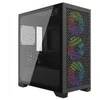 „Cooler Master Elite 302“ korpusas, permatomas šoninis skydelis, mATX, 3x 120 mm ARGB ventiliatoriai, juodas