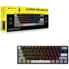CORSAIR CLIPPER PRO MINI 60 Hall Effect Klaviatūra žaidimams Juodas
