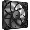 Corsair iCUE LINK RX140 MAX Series, PWM korpuso ventiliatorius – 140mm, juodos spalvos
