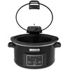 Crock Pot Lėtoji viryklė su atverčiamu dangčiu puodas csc052x 4,7l