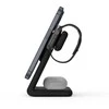 Crong „Magspot Stand“ 3 viename belaidis įkroviklis su „Magsafe“ funkcija, skirtas „iPhone“, „Apple Watch“ ir „AirPods“ ausinėms