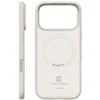 „Crong Color Cover Magnetic“ – dėklas „MagSafe Apple iPhone 17 Pro Max“, akmens smėlio spalvos