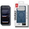 Crong Dėklas hybrid matte magnetic etui magsafe iphone 17 pro max tamsiai mėlyna