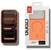 Crong Dėklas hybrid matte magnetic etui magsafe iphone 17 pro oranžinė
