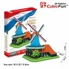 Dėlionė Dante Puzzle 3D didelis rinkinys Olandų Windmill - (306- 20219)