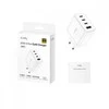 Sieninis įkroviklis Cudy CH70_EU (3x USB-C, 1x USB-A, 65W)