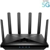 Maršrutizatorius cudy p5_eu lan gigabit ax3000 wifi 6 mesh 5g dual sim