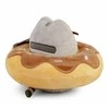 Pusheen - Pusheen pliušinis talismanas šokoladinėje spurgoje 13 cm
