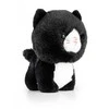 Daffi Carmotion Teddy Pets talismanas, juodai balta katė