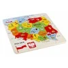 Dėlionė Daffi Puzzle medžio žemėlapis iš Lenkijos D-100 41004