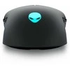 Pelė Dark „Dell Alienware“ trijų režimų žaidimai – AW720M (tamsioji mėnulio pusė)