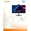 Dell Monitorius p2426hev 23.8 cala ips fhd(1920x1080)/16:9/hdmi/2xdp/2xusb-c/rj45/4xusb/camera/3y