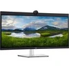 Dell Monitorius P3424web 34 colių IPS lenktas WQHD (3440x1440)/21:9/HDMI/DP/USB-C/RJ-45/Kamera/Garsiakalbiai/Mikrofonas/3Y