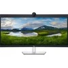 Dell Monitorius P3424web 34 colių IPS lenktas WQHD (3440x1440)/21:9/HDMI/DP/USB-C/RJ-45/Kamera/Garsiakalbiai/Mikrofonas/3Y