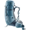 Deuter Aircontact Lite 40+10 turistinė kuprinė, pilka / mėlyna