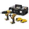 Dewalt Įrankių rinkinys aku 18v dck2060d2t-qw