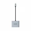Dokų Stotis - DICOTA D32063 4-in-1 USB-C 4K HDMI Sidabrinė