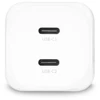 Dicota Galių įkroviklis 100 W 2xUSB-C baltas