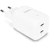 Dicota Galių įkroviklis 100 W 2xUSB-C baltas