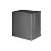 Digitus Spinta jungiama į tinklą wisząca 19" 12u, soho pro 595 x 540 x 400 mm, drzwi szyba, juoda, niezłożona, 60kg
