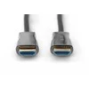 Digitus AOC HDMI 2.0 aukščiausios kokybės didelės spartos 4k/60hz uhd hdmi a/hdmi a m/m hibridinis jungties kabelis juodas 20m