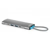 Stotelė / replikatorius Digitus USB-C doko stotis, 8 prievadų, HDMI, USB, PD (DA-70920)
