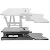 Digitus Ergonomiczna nakładka na biurko, powierzchnia robocza: 950x615x106-460mm, regulowana, juoda