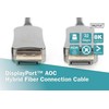 Digitus Hibridinis aoc ekrano prievadas 1.4 8k / 60hz uhd dp / dp m/m jungiamasis laidas 20m juodas