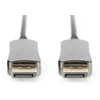 Kabelis dp/dp m/m juoda 15m displayport 1.4 hybrydowy aoc 8k 60hz uhd